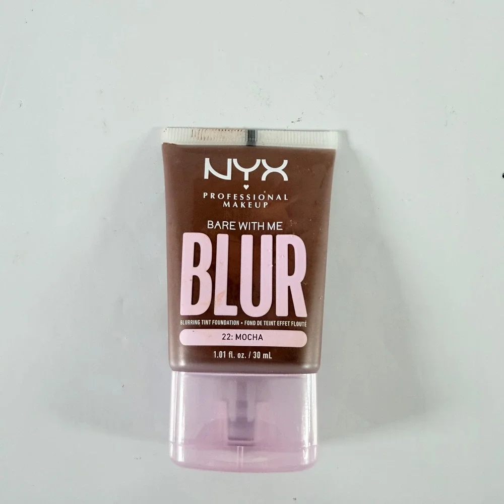 NYX Bare With Me Blur Foundation‎ 22 Mocha Matte Full Coverage New